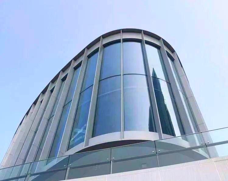 奎文区异形展柜玻璃热弯玻璃 - 方案